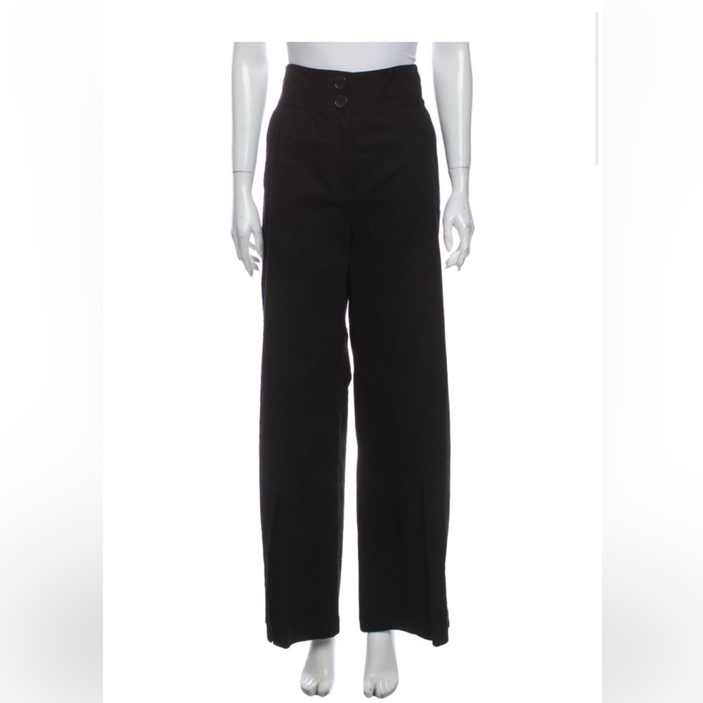 Robert Rodriguez Black Wide-Leg Pants